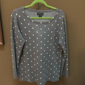 Cynthia Rowley polka dot sweater